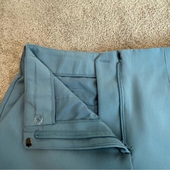 Dynamite Lina Full Length Slim Pants -Ashley Blue Sz 8 pronounced seams pockets - Picture 7 of 15